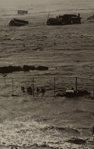 Photograph by Dorothy Oldham, from the book “Great Storms of the Jersey Shore,”